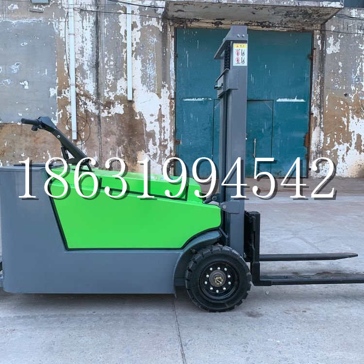 阳新县小型电动叉车1吨2吨步行站驾式电瓶堆高充电装卸车液压升降车铲车
